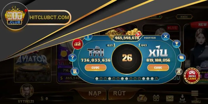 Cách chơi Tài Xỉu Hitclub đơn giản cho người mới bắt đầu