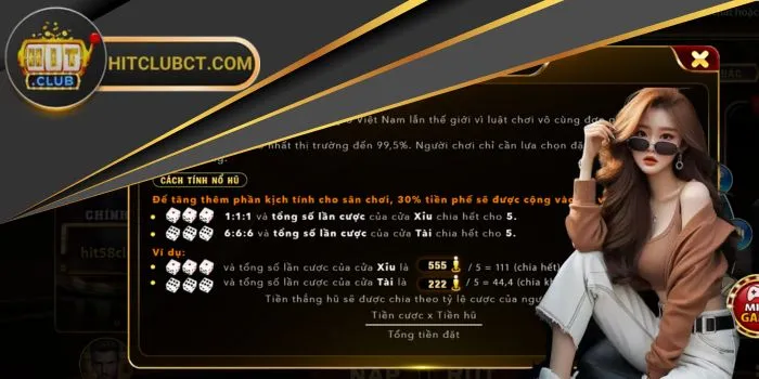 Luật chơi Tài Xỉu chi tiết tại cổng game Hitclub